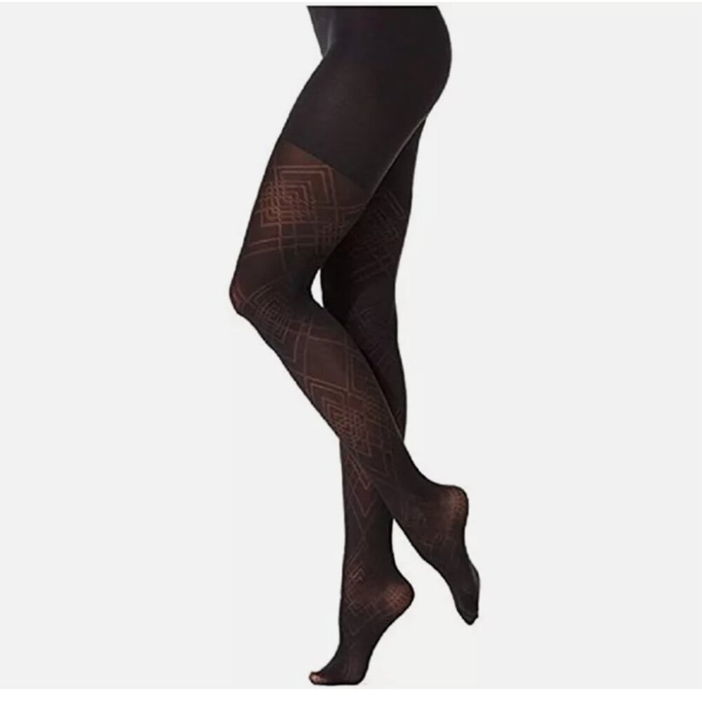 Spanx Star Power Center Stage Shaping Tights Diamond Daze (E) NWT